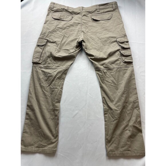 Wrangler Five Star Premium Regular Taper Size 40x30 Tan Cargo Stretch NWT - Picture 5 of 5